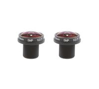 Juego de 2 mini lentes ojo de pez de 1,8 mm y 5 MP para lente de seguridad