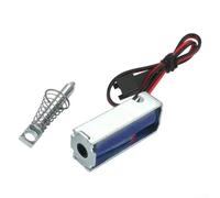 Juego de 2 mini válvulas solenoides de empuje y tracción DC6V 12V 24V para sistemas de bloqueo express y máquinas expendedoras con rendimiento estable (DC6V-1.5A)