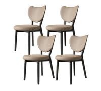 Juego de 2 modernos taburetes altos de bar - Sillas acolchadas de madera y cuero elegantes de 28 pulgadas para isla de cocina, bar en casa, cafetería, diseño cómodo, ergonómico, sin brazos