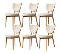 Juego de 2 modernos taburetes altos de bar - Sillas acolchadas de madera y cuero elegantes de 28 pulgadas para isla de cocina, bar en casa, cafetería, diseño cómodo, ergonómico, sin brazos