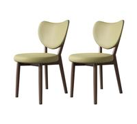 Juego de 2 modernos taburetes altos de bar - Sillas acolchadas de madera y cuero elegantes de 28 pulgadas para isla de cocina, bar en casa, cafetería, diseño cómodo, ergonómico, sin brazos