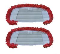 Juego de 2 mopas de microfibra lavables para Dirt Devil UD70250, pieza de repuesto AD51005 BD21005 SD21000, paños de limpieza resistentes para suelos duros, azulejos, madera, laminado, desengrasante
