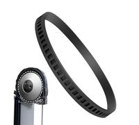 Juego de 2 neumáticos de de cinta, polea de goma, piezas de repuesto, accesorios de de cinta, piezas portátiles, bandas de rueda para herramientas de corte profundo en el lugar de