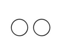 Juego de 2 neumáticos de poliuretano para silla de ruedas, montaje de uretano sin cámara, accesorios fáciles de instalar, 24 x 1 3/8 pulgadas, color negro