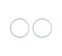 Juego de 2 neumáticos elásticos de poliuretano para silla de ruedas de 20 pulgadas, color gris