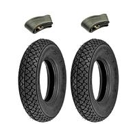 Juego de 2 neumáticos UNION 6P.R. 3.00 10 46J + tubos neumáticos compatibles con Vespa 50 Special PK 50 XL