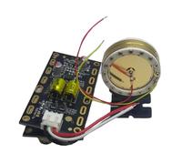 Juego de 2 núcleos de cartucho de micrófono de diafragma grande de 34 mm, condensador, micrófono, grabación de sonido con placa de circuito impreso