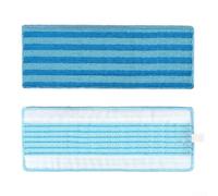 Juego de 2 o 5 almohadillas de limpieza de microfibra compatibles con modelos XC3131 XC3132, paños lavables y reutilizables diseñados para el mantenimiento de suelos brillantes (paquete de 2)