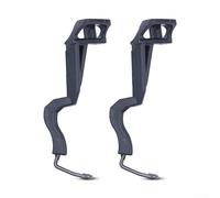 Juego de 2 palancas de control de barra de estrangulador de carburador para motosierra 50 51 55 que soporta arranque fiable del motor y transición inactiva