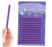 Juego de 2 palillos para limpieza de desagües - Palillos de limpieza de tuberías, eliminador de obstrucción del fregadero, desatascador de desagüe, desatascador de desagüe, eliminación de desagües