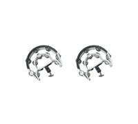 Juego de 2 panderetas montables de doble fila para karaoke, niños y adultos, color blanco