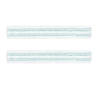 Juego de 2 paños de microfibra de repuesto para limpiador de ventanas húmedo y seco Leifheit XL almohadillas de limpieza absorbentes y reutilizables