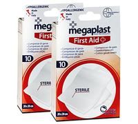 Juego de 2 Paquetes de 10 Compresas de Gasa Esterilizada - Formato : 20 x 20 cm -JUANIO-