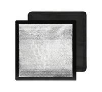 Juego de 2 parasoles magnéticos para claraboya, 3 capas, 40 x 40 cm, protección UV y protección contra el calor, oscurecimiento para caravanas y caravanas, fácil montaje sin taladrar