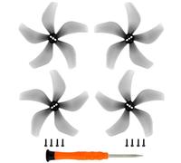 Juego de 2 pares de Hélices Silenciosas 5 cuchillas para DJI Avata Ligero 4,9 g, Ala de Drone Reducción de Ruido, Montaje Rápido, Hélices de Drone de liberación rápida Accesorios