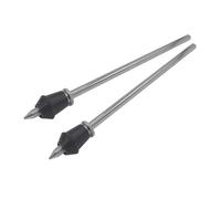 Juego de 2 patas rectas para bombo en estilo retro, construcción de metal de alta resistencia para una gran durabilidad y patas de tambor de metal