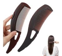 Juego de 2 peines para caspa y cepillo de masaje para cuero cabelludo, peine para el cuidado del cuero cabelludo para eliminar la caspa, desintoxicación del cuero cabelludo y crecimiento del cabello