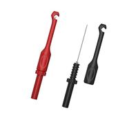 Juego de 2 pequeños dispositivos de diagnóstico para detectores eléctricos y probadores con accesorios de 4 mm para la detección rápida de problemas, comprobador de circuitos para la reparación