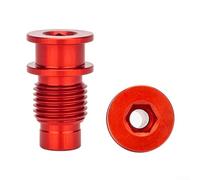 Juego de 2 pernos de eje de rotación de desviador trasero de aleación de aluminio para bicicletas de carretera R8000/R9100, tornillos de fijación hexagonales de 20,5 mm en negro, rojo, morado, naranja