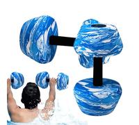 Juego de 2 pesas aeróbicas de agua, impermeables, EVA de alta densidad