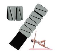 Juego de 2 pesas de muñeca de silicona ajustables para mujeres y hombres, pesas de tobillo/muñeca adecuadas para yoga, baile, pilates, ejercicios de piscina y correr, 2 libras