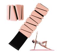 Juego de 2 pesas de muñeca de silicona ajustables para mujeres y hombres, pesas de tobillo/muñeca adecuadas para yoga, baile, pilates, ejercicios de piscina y correr, 2 libras