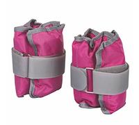 Juego de 2 pesas para tobillos y muñecas ajustables (1 kg + 1 kg)