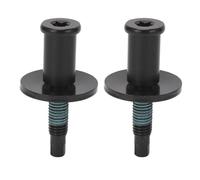Juego de 2 Piezas Cerradura de Pestillo para Portalón Trasero, 1L3Z99404A42AA, Metal Negro - Construcción Resistente, Instalación Fácil para Explorer Sport Trac y Serie F Super