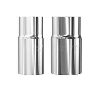 Juego de 2 piezas de aleación de acero para neumáticos de doble cara de 17/19 mm y 21/23 mm, herramienta de extracción de tuercas de rueda de automóvil para espacio reducido, kit de herramientas