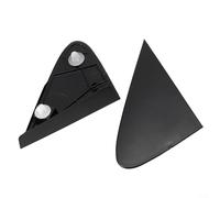 Juego de 2 piezas de cubierta de esquina para Toyota Corolla 2008 a 2013 espejo lateral Fender Área de ajuste directo ABS Recorte de repuesto no requiere taladrar