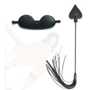 Juego de 2 piezas de fusta universal negra de doble extremo, con agarre cómodo, adecuada para la equitación diaria