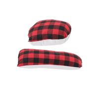 Juego de 2 piezas de jamón de sastre, juego de 2 almohadillas para planchar para hombros y mangas, cortadores, separadores de ropa, soporte para agujas de coser, aseo, costura, mangas