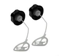 Juego de 2 piezas de repuesto de tapa de depósito de combustible para Hyundai HYMT5200X Procedimientos de reabastecimiento estándar