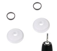 Juego de 2 piezas de sellado impermeables para cepillo de dientes eléctrico, resistente al agua, compatible con junta de goma Philips para serie HX9XXX, HX6XXX