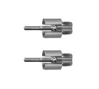 Juego de 2 piezas delicado de rosca de tubería de doble función, cortador interno externo integrado con troqueles de 1/2 pulgadas 3/4 pulgadas, herramienta de rosca de tubería resistente para