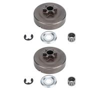 Juego de 2 piñones de motosierra 3/8" 6 dientes para tambor de embrague, kit de piñón para STIHL 017 018 021 023 025 MS170 MS180 MS210 MS230 MS250, 1123 640 2003