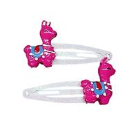 Juego de 2 pinzas para el pelo con temática de flores y pasteles para niñas y niños, adornos para el pelo Haripin para fiestas infantiles