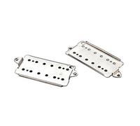 Juego de 2 placas base para puente de cuello de guitarra, 50 mm, 52 mm, espacios, placa base de cuello de puente