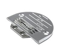 Juego de 2 placas de aguja estándar + perro de alimentación + prensatelas para máquinas de coser (agujero de aguja de 2 mm)