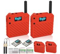 Juego de 2 placas de desarrollo ESP32 LoRa V3 + batería de 3,7 V 3000 mAh + kit de carcasa - con antena de malla de 863 - 928 MHz y SMA compatible con dispositivos WLAN/Bluetooth LoRa V3 para AR duino