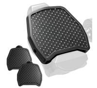 Juego de 2 placas de pedal para Shimano SPD-SL, convierte los pedales de clic en pedales planos ligeros y antideslizantes, fácil montaje sin herramientas