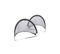 Dunlop Portería de fútbol con Bola, Bomba y 4 estacas, 2 Unidades, 86 x 120 x 86 cm