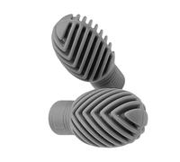 Juego de 2 prácticos protectores de silicona para baquetas, mejora el agarre y reduce el ruido