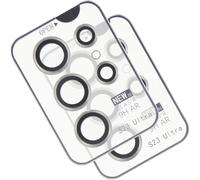 Juego de 2 protectores de cámara para teléfono, compatible con Galaxy S23 Ultra.