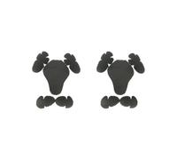 Juego de 2 protectores de espalda para codo y hombro, 5 unidades, para adultos, unisex
