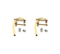 Juego de 2 puentes de trémolo para guitarra eléctrica SG ES335 LP, etc. Dorado