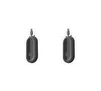 Juego de 2 purificadores de aire portátiles personales, ionizadores negativos, anión, aire, negro, 78 x 40 x 20 mm