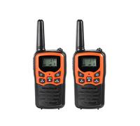 Juego de 2 radios walkie talkie portátiles de 22 canales