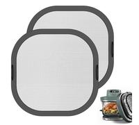Juego de 2 rejillas antiproyección magnética de acero inoxidable para Ninja CRISPi PRO XL AS090EU, Air Fryer Accesorios para Ninja Air Fryer AS090 AS101