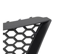 Juego de 2 rejillas superiores delanteras para Seat para Ibiza y Córdoba tipo 6L (2002-2009) - Rejilla de parachoques de plástico negro, ajuste OEM, para una fácil instalación